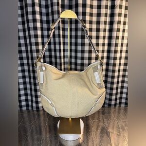Coach Angora Straw Hobo Shoulder Bag 2006
